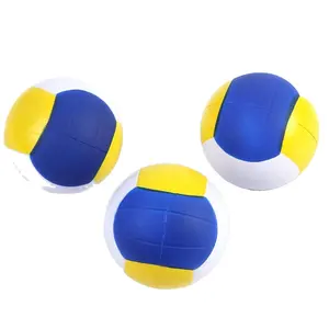 Pelota Antiestrés con logotipo personalizado, pelota de voleibol pequeña