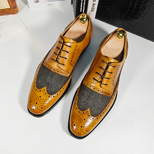 <span class=keywords><strong>Zapatos</strong></span> Oxford para Hombre al por Mayor, con Punta Cerrada, Transpirables, con Cordones, de Alta Calidad, para Oficina, Carrera, Bodas y Fiestas - Product Image 2