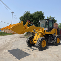 Schnelle Lieferung Günstiger Preis Chinesischer EPA CE EPA Motor Diesel Radlader Kompakter Frontlader 1t 2ton Klein radlader Zum Verkauf
