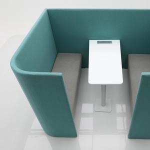 Sillón de Oficina con Respaldo Alto, Sofá de 4 Plazas, Divisor de Espacios, Biblioteca, Insonorización Acústica, Estaciones de Trabajo Modulares, Almacenamiento, Sala de Estar - Product Image 3