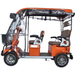Vehículo Eléctrico de Cuatro Ruedas para Pasajeros, Nuevo Modelo 2024, Acero con Alto Contenido de Carbono, Batería de Plomo-Ácido de 650W, Motor de CA, Velocidad Máxima de 30 km/h - Product Image 1