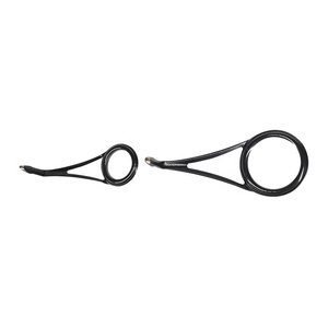 Blanco de plata No daño a línea de pesca aparejos de pesca rod guías anillo utilizado para <span class=keywords><strong>flujo</strong></span> de polo - Product Image 6