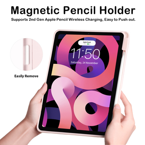 Vỏ bàn phím xoay 360 độ cho <span class=keywords><strong>iPad</strong></span> Pro 11 2018-2022, Bàn phím <span class=keywords><strong>Bluetooth</strong></span> không dây có thể tháo rời Bàn di chuột có đèn nền - Product Image 6