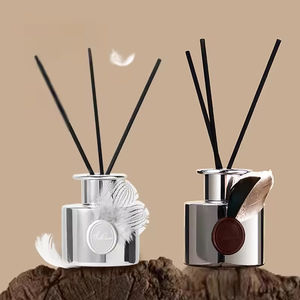 น้ำหอมปรับอากาศออยล์ดิฟฟิวเซอร์ ไอคุน โฮม อโรมาเธอราพี ยูโรเปียน ไลท์ ลักชัวรี่ แบบไม่ใช้ไฟ กลิ่นหอมติดทนนาน พร้อมก้านหวายแก้ว - Product Image 3