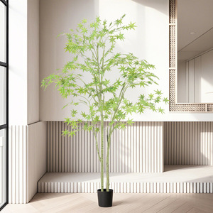 Plante artificielle <span class=keywords><strong>en</strong></span> <span class=keywords><strong>pot</strong></span> <span class=keywords><strong>en</strong></span> plastique, ornement de jardin pour la décoration de bureau, de jardin et de maison, plantes artificielles - Product Image 2