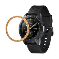 Cocok untuk bezel speedometer logam jam tangan Samsung Galaxy, cincin skala waktu