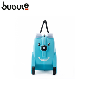 BUBULE Léger de Prix Usine <span class=keywords><strong>4</strong></span> <span class=keywords><strong>Roues</strong></span> Spinner 19 "PP Pas Cher Enfants Voyage Valise Rigide - Product Image 6