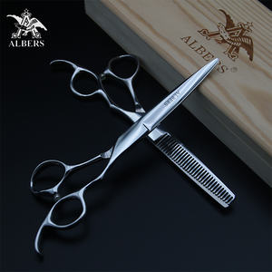 Ensemble de ciseaux de coiffure pour salon et barbier, 6 pouces, at314 en acier, fabrication professionnelle, salon de coiffure, collection - Product Image 3