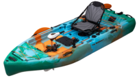 Kayak de 2025 pieds de stabilité avec entraînement à pédale de surf de 4m, capacité de 2 personnes pour l'application du cadre