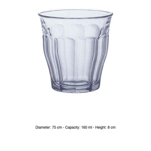 แก้วพิคาร์ดี 16 ซล. ดูราเล็กซ์ ความสูง 8 ซม. เส้นผ่านศูนย์กลาง 7.5 ซม. - Product Image 3