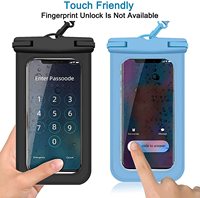 Sac étanche en PVC IPX8 pour iPhone, Samsung, Huawei, accessoires pour téléphone portable, vente en gros