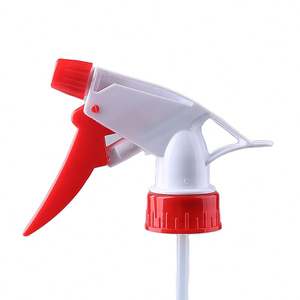 ขวดสเปรย์พลาสติกแรงดัน28/400มือขนาด1000มล. ทริกเกอร์รดน้ำในสวนสีแดงและสีขาว - Product Image 1