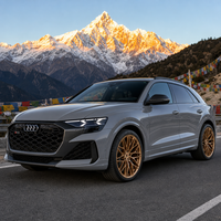 Nouvelle jante en alliage d'aluminium forgé, design Y Mesh, bronze brossé, concave, logo personnalisé, jante de voiture 18-22 pouces 5x114.3