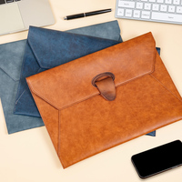 Portafolio Organizador de Documentos A4 para Oficina y Escuela, Impermeable, de Cuero PU, con Logotipo Personalizado, Impresión Digital