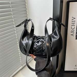 Nuevo bolso plisado estilo ballet con cremallera y lazo, bolso de hombro moderno para mujer - Product Image 6