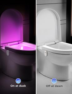 LOHAS Cordless RGB Funny Bathroom <strong>Toilet</strong> Bowl NightLight Motion <strong>Sensor</strong> LED <strong>Toilet</strong> Night <strong>Lights</strong> with Motion Activated <strong>Sensor</strong> - Product Image 4