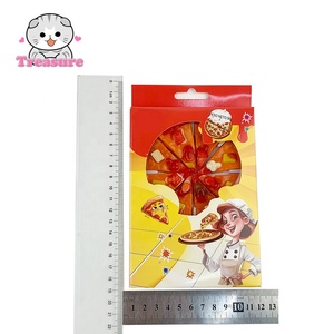 Caramelos de Goma con Sabor a <span class=keywords><strong>Pizza</strong></span>, Caramelos de Goma con Sabor a Frutas, Caramelos de Gelatina Suave, Complementados con Mermelada y Caramelos Explosivos - Product Image 6