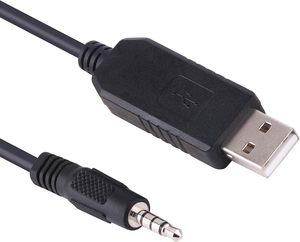 Conector de Audio USB UART TTL 3v3 a 3,5mm AJ TRRS de 6 pies para Yaesu FT VX <span class=keywords><strong>FTH</strong></span> (AJ de 1 a 2 pulgadas) - Product Image 1