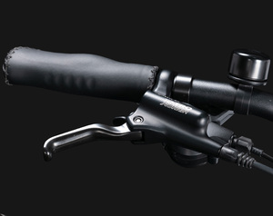 Vélo électrique pliable léger de 22 kg avec cadre à enjambement, batterie intégrée 36V10A, fourche à suspension, 7 vitesses, facile à transporter et à ranger - Product Image 5