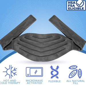 Produits de santé vente en gros, Pack chauffant pour micro-ondes réutilisable personnalisé avec sangle - Product Image 2