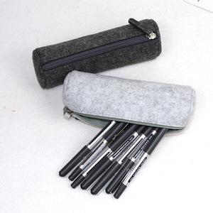 Sac à crayons coloré pochette à crayons en <span class=keywords><strong>feutre</strong></span> de qualité pochette de papeterie personnalisée étui à stylos boîte étui à écrire cadeau pour les enfants - Product Image 5