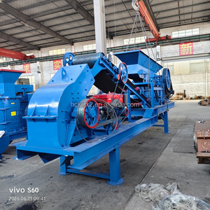 Trituradora de Piedra Portátil con Motor Diésel, Nueva Tecnología para Ladrillos de Arcilla, Hormigón y Residuos, Trituradora de Martillos para Fabricación de Arena - Product Image 1