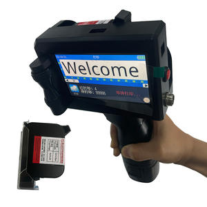 完美激光小型手持式条码日期号码标志字符金属/木材/塑料/钢喷墨打印机印刷机价格 - Product Image 1