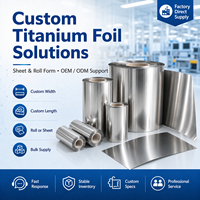 Feuille de titane poli GR1 GR2 ASTM B265 0,025-2 mm pour applications industrielles, laboratoires, médicales, chimiques, sur mesure OEM