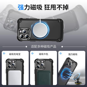 Pour <span class=keywords><strong>iPhone</strong></span> 16 pro max coque de téléphone anneau magnétique support d'engrenage anti-chute housse de protection pour <span class=keywords><strong>iPhone</strong></span> 15 14 13 12 11 coque de téléphone - Product Image 4