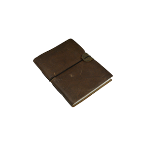 Diario de Cuero Genuino Vintage A5, Cuaderno Hecho a Mano con Papel de Borde Natural, Agenda de Cuero, Planificador de Oficina, Regalo Corporativo - Product Image 4
