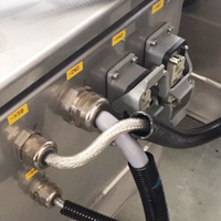 LKETECH Presse-étoupe en acier inoxydable M12 M16 M20 M25 M32 M40 M50 M63 Filetage PG/NPT/G Connecteur étanche anti-corrosion IP68