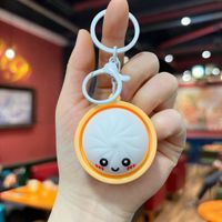 Nuevo Diseño 2026: Llaveros de PVC con Forma de Bollo Vaporizado 3D, Lindos y Creativos, para Parejas, Adornos, Recuerdos de Fiesta, Regalos Promocionales al por Mayor