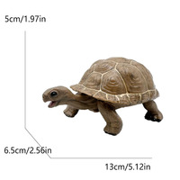 Modèles d'animaux amphibes et reptiles transfrontaliers : tortue, éléphant, tortue de mer en PVC – Jouets éducatifs cognitifs pour la petite enfance