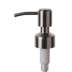 28mm Stainless Steel Metal Soap Dispenser plastic bottle pump
