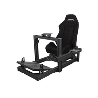 Siège de Simulation de Course pour PC PS4 PS5, Cockpit de Conduite Compatible Logitech G25 G27 G29 G920 F1 GTR