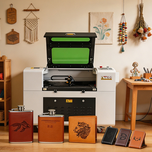 50w 60w 80w 100w 5030 4060 6040 5070 6090 9060 CO2 <b>Laser</b> Engraving <b>Machine</b> for <b>Wood</b> Acrylic Glass Leather <b>Cutting</b> - Product Image 3