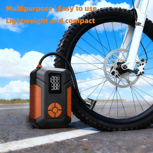 Compresseur d'air portable haute pression AFTFA pour pneus, pompe électrique domestique pour vélo, certifié CE / RoHS / FCC - Product Image 2