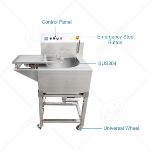Tavolo piccolo cioccolato fuso 30kg attrezzatura 5 Kg vibrazione macchina tempera tavolo per rivestimento cioccolato - Product Image 5