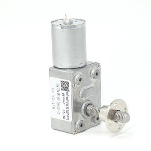 Motor de CC 4632 de 12V de Baja Velocidad con Eje Roscado y Reducción de Engranajes, Mini Motor para Robótica, Automatización Industrial y Proyectos DIY - Product Image 1