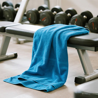 Serviette de sport en microfibre tricotée, super douce, séchage rapide, avec logo personnalisé, idéale pour le visage et les mains – Meilleure vente en gros
