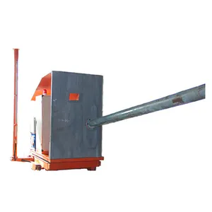Safer slag stopping dart dispatching machine for optimizing molten steel quality