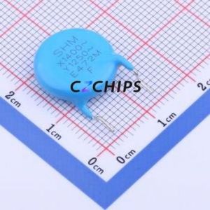 Condensateur de sécurité DCF472M56Y5UG6WP0A0, composant traversant (THT), pas de 10 mm, 4,7 nF, 20 %, 250 V/400 V, X1, Y1 - Product Image 1