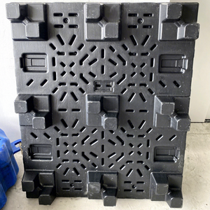 Aispak 4-Way Euro Reusable Recyclable <strong>Returnable</strong> MI Plastic <strong>Pallet</strong> and Lid Large Bulk for <strong>Industrial</strong> Cargo Transportation - Product Image 1