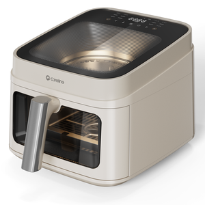 Friteuse à air de 6,5 L, grande capacité, conception brevetée, haute efficacité thermique, friteuses à air pour fours de camping-car, appareils <span class=keywords><strong>électroménager</strong></span>s <span class=keywords><strong>en</strong></span> <span class=keywords><strong>ligne</strong></span> - Product Image 3