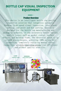 Máquina Codificadora de Tapas de Botellas, Codificación Láser de Alta Velocidad, Lectura Automática de Códigos, Sistema GS1 1C, Rechazo de Defectos, Equipo de Trazabilidad Completa - Product Image 3
