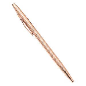 Custom Logo New Top Grade Slim Cross Ballpoint Gold Desk <b>Pen</b> with logo Rose Gold Metal <b>Pen</b> - Product Image 6