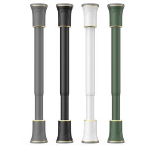 Jamais tomber fenêtre Tension tringles à rideaux ensemble en acier inoxydable tringles à rideaux accessoires de diviseur de pièce <span class=keywords><strong>sans</strong></span> perçage - Product Image 1