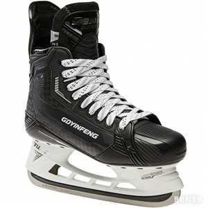 Patins de <span class=keywords><strong>hockey</strong></span> sur glace professionnels avancés en fibre de carbone OEM avec lame P92, matériau composite léger - Product Image 3