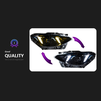 Pièces d'éclairage automobile modifiées pour l'ensemble de phares F20 2012-2014, style œil de serpent, feux de jour à LED, clignotants