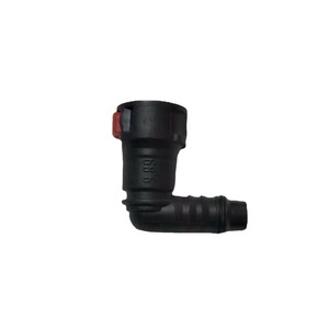 Conector de línea de combustible de 90 grados para dirigible, adaptador de manguera automotriz de plástico de 12 mm de conexión rápida - Product Image 3